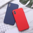 thumbnail image 2 of HEVIRGO Solid Color Silicone Phone Case Cover Protector for iPhone XS Max/XS/X/7/8/7P/8P, 2 of 10
