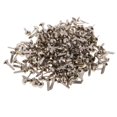 thumbnail image 1 of veasfak 100 Pack Metal Bunt Brads Pattern Clips DIY Mini Colorful Brads for Scrapbooking 6x13mm, 1 of 6