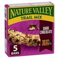 thumbnail image 1 of Nature Valley Chewy Trail Mix Granola Bars, Dark Chocolate, 5 bars, 1 of 11