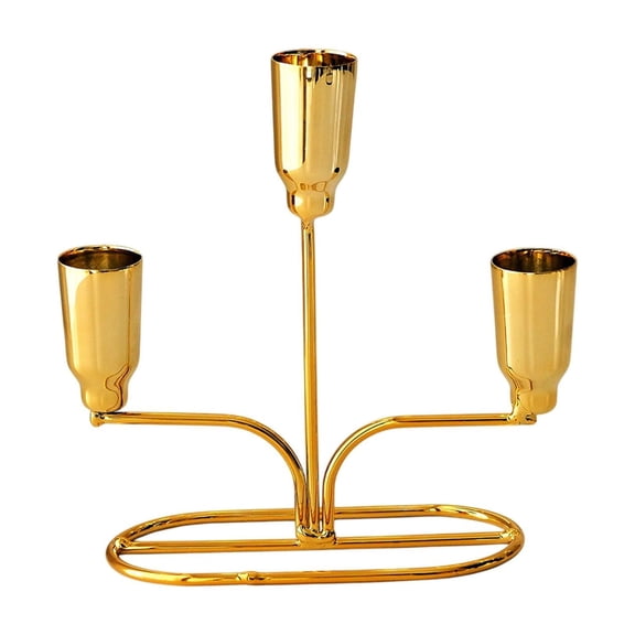 Candle Holders for Candlesticks Iron Metal Candlestick, Table, Candle Ware, Decorationscandle Holders for Table