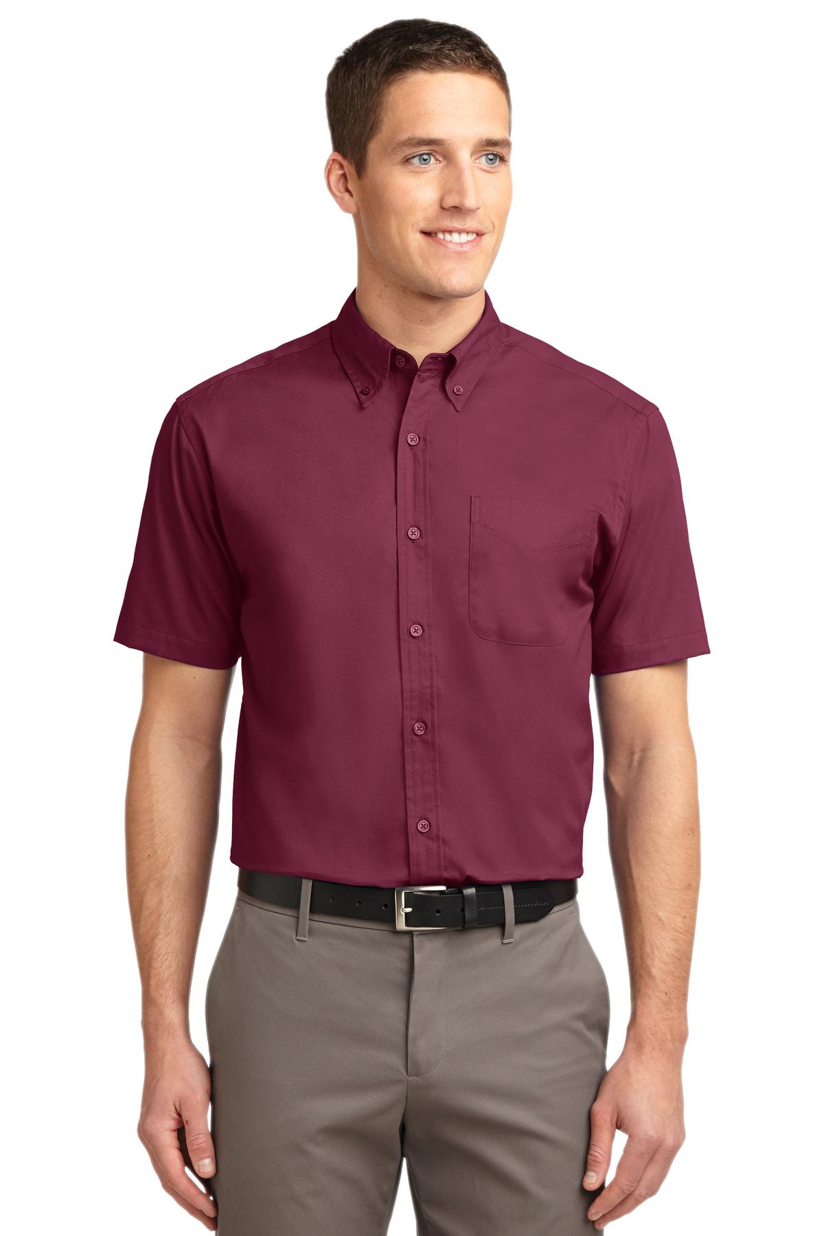 Port Authority Men's Short Sleeve Easy Care Shirt - S508