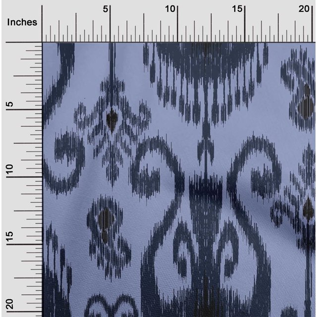 oneOone Cotton Flex Fabric Ethnic Ikat Print Sewing Fabric BTY 40 Inch Wide