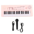 thumbnail image 2 of Clavier Électronique Coloré 61Key, Piano Portable Multifonction avec Microphone Clavier de Piano Musical Numérique Clavier USB Piano à Double Alimentation Clavier Électronique pour, 2 of 8