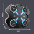 thumbnail image 3 of Hearth & Gear Smart With Gloves Wall Mounted Electronic LED Boxing Training Boxing Workout For Home Gym Props for Kids Restorative Yoga Bolster Yoga Rectangular Yoga Videos for Flexibility Yoga Bricks, 3 of 6