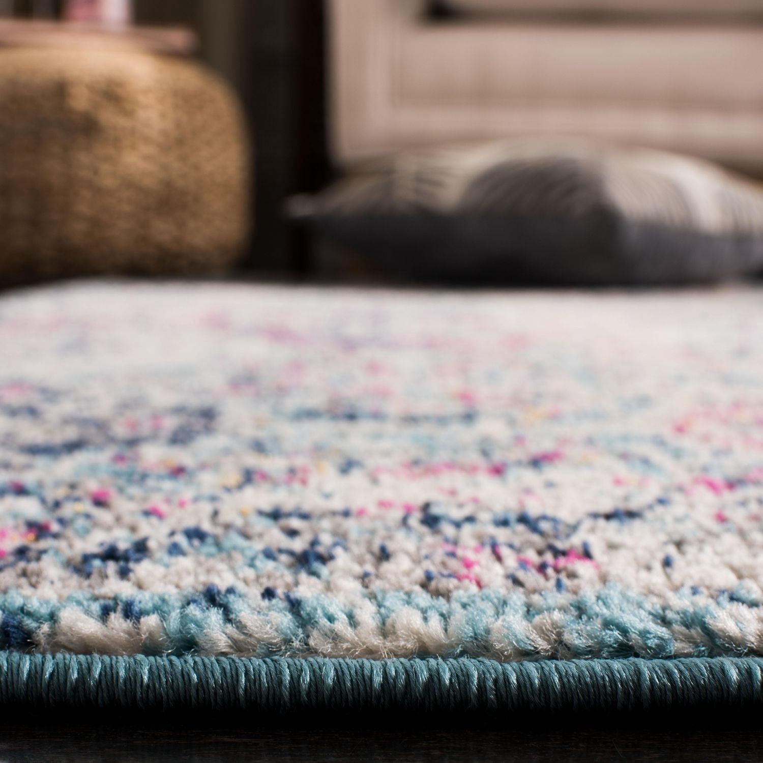 SAFAVIEH Madison Judith Tapis Géométrique Floral