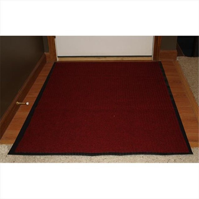 Durable Corporation 613S0034RD 3 ft. W x 4 ft. L Spectra Rib Entrance Mat in Red