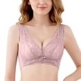 thumbnail image 1 of Harpily 2025 Bra Bra For Womens Underwire Bra Lace Floral Bra Unlined Unlined Plus Size Full Coverage Bra, 1 of 6