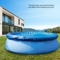 thumbnail image 2 of LYUMO Swimming Pool Protector,Swimming Pool Accessories,Round Shape PE Waterproof Rain Dust Proof Swimming Pool Cover Protective Cloth Accessories, 2 of 8