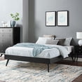 thumbnail image 1 of Modway Margo Full Wood Platform Bed Frame in Black, 1 of 8