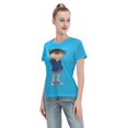 thumbnail image 4 of T-Shirt Basique à Manches Courtes pour Femmes Detective Conan Conan, 4 of 6