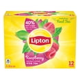 thumbnail image 1 of Thé glacé à la framboise Lipton® 12 x 340 mL, canettes, 1 of 8