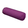thumbnail image 3 of Lipstore Round Cylindrical Pillow Bolster Cushion Accessories Back Support Washable Cover Violet, 3 of 8