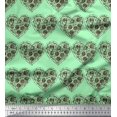 thumbnail image 1 of Soimoi Rayon Fabric Pizza Food Printed Craft Fabric by the Yard 56 Inch Wide, 1 of 3