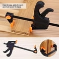 thumbnail image 1 of Heavy Duty Universal G Clamp with Quick Release Mechanism for Woodworking and Metal Construction Projects, 1 of 6