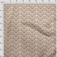 thumbnail image 4 of oneOone Rayon Beige Fabric Chevron Craft Projects Decor Fabric Printed By The Yard 56 Inch Wide, 4 of 4