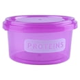 thumbnail image 3 of Plastic Food Storage Containers 7Pcs Food Box Prep Storage Container Fitness Meal Eating Plan Plastic Containers for Food Storage Food Grade Storage Containers Plastic Meal Prep Containers, 3 of 8