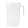 thumbnail image 2 of Fridja 1800ML Plastic Pitcher, Clear Water Pitcher with Lid, Fridge Jug, Large Capacity, Shatterproof, Easy to Clean, Great for Iced Tea, Coffee, Lemonade, Juice, Milk, and More, White, 2 of 5