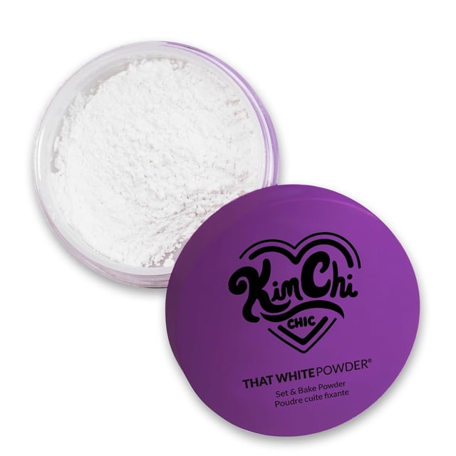 KimChi Chic Beauty That White Powder Mattifying Makeup Setting Powder for All Skin Types Long-Lasting Face Powder Helps Minimize the Appearance of Fine Lines
