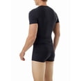 thumbnail image 4 of Underworks Mens Microfiber V-Neck Light Compression T-Shirt, 4 of 5