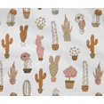 thumbnail image 5 of oneOone Tissu Polyester Lycra Feuilles & Floral Imprimé au Mètre 56 Pouces de Large, 5 of 5