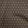 thumbnail image 1 of oneOone Georgette Viscose Brown Fabric Asian Floral Block Sewing Craft Projects Fabric Prints By Yard 42 Inch Wide, 1 of 5