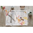 thumbnail image 2 of Vargottam Placemats- Placemat For Dining Table, Set Of 4- Printed & Reversible CottonNapkin-IndoorPlacematsFor Home & Kitchen Dining Table- Autumn Sparrow Watercolor (Gray & Yellow), 2 of 5