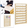 thumbnail image 1 of Support Mural pour Fil à Coudre, Organisateur de Broderie Artisanale, Support de Rack, 48 Bobines, 48 Bobines, 30.5x41.5x2cm, 1 of 10