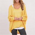 thumbnail image 2 of Hauts à Manches Longues Décontractés pour Femmes T-Shirt Chemisier S-XXL, 2 of 4