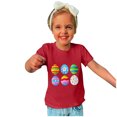thumbnail image 4 of Chemises pour Filles Tout-Petits Enfants Garçons Filles Mignon Col Rond Imprimé Manches Courtes Haut, 4 of 9