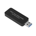 thumbnail image 1 of USB3.0 To M.2 NGFF SDD Enclosure, Easy Installation Portable Aluminum Alloy SSD Enclosure, For M.2 Key-B SSD Hard Disk 2230 / 2242, 1 of 8