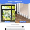 thumbnail image 5 of EcoNesxp 51 Inch Inside Sliding Patio Door Window Security Bar Stop Inch Inside Sliding Patio Door Window Security Bar Stop Sliding Glass Door Lock Hardware 16 To For Home Apartment Security, 5 of 5