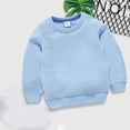 thumbnail image 2 of Chandails à Capuchon d'Hiver pour Enfants Garçons Filles Enfants Couleur Unie Chandail pour Enfants Chandail à Enfiler Manteau, 2 of 9