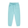 thumbnail image 1 of Kids Baby Pants Summer Sports Elastic Solid Breathable Athletic Pant Blue Spring Trendy Trousers 2-3T, 1 of 3