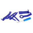 thumbnail image 2 of 8pcs Voiture Intérieur Garniture Démontage Pry 6in Audio Navigation Retrait Réparation Outil Kit (Bleu), 2 of 8