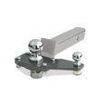 thumbnail image 1 of EAZ LIFT Adaptateur de Montage sur Boule Utilitaire Gauche Ou Droite Enduit de Poudre 2 Pouces, Gris, 1 of 11