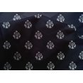 thumbnail image 4 of oneOone Cotton Silk Fabric Floral Block Printed Fabric 1 Yard 42 Inch Wide, 4 of 4