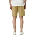 thumbnail image 3 of INSPIRE CHIC Men's Shorts Drawstring Waist Fish Pattern Beach Summer Board Shorts 28 Khaki, 3 of 7