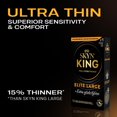 thumbnail image 4 of Préservatifs SKYN King Elite Large Extra Glide sans latex, boîte de 10, 4 of 8