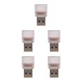 thumbnail image 1 of maskred USB Veilleuse Étoile Mini Ciel Romantique Étoilé Flexible pour Fête Rouge USB Coloré LED 5Ensemble, 1 of 6