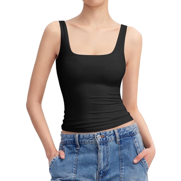 Camisoles à Col en V pour Femmes, Hauts Courts Grande Taille pour Ados, Hauts avec Soutien-Gorge pour Femmes, Haut pour Dame pour le Dîner, Hauts Courts pour Femmes, Camisole en Dentelle pour Femmes, Haut à Bretelles Spaghetti, Hauts Longs, Lot, Hauts Amples pour Dormir pour