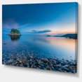 thumbnail image 2 of Île Verte sur la Côte Pierreuse - Grande Oeuvre Murale sur Toile de Bord de Mer, 2 of 4