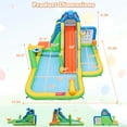 thumbnail image 3 of Costway Inflatable Water Slide Giant Water Park for Kids Backyard Fun with 735W Blower, 3 of 10