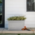 thumbnail image 2 of Veradek Brixton Long Box 33" Plastic Planter, 2 of 8