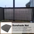 thumbnail image 3 of Fence Privacy Screen Outdoor Pection Resistant Porch Rails black, 3 of 8