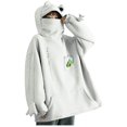 thumbnail image 2 of Women's Stitching Three-Dimensional Pocket Cute Design Pullover Sweatershirt, 2 of 9