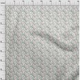 thumbnail image 4 of oneOone Rayon White Fabric Floral Sewing Craft Projects Fabric Prints By Yard 56 Inch Wide, 4 of 4