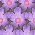 thumbnail image 1 of Ahgly Company Machine Washable Indoor Square Transitional Orchid Purple Area Rugs, 6' Square, 1 of 7