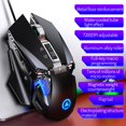 thumbnail image 1 of Maytalsory Souris de Jeu Mécanique G10 Filaire avec Rabat DPI Queue 7200 Noir, 1 of 6