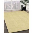 thumbnail image 2 of Ahgly Company Indoor Square Abstract Chrome Gold Yellow Oriental Area Rugs, 6' Square, 2 of 6