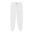 thumbnail image 3 of Pisexur Womens Sweatpants 2024 Ribbed Straight Leg Sweatpants High Waist Workout Jogging Pants Trendy Casual Solid Color Sweat Pants Baggy Comfort Drawstring Wide Leg Pants Loungewear with Pockets, 3 of 6
